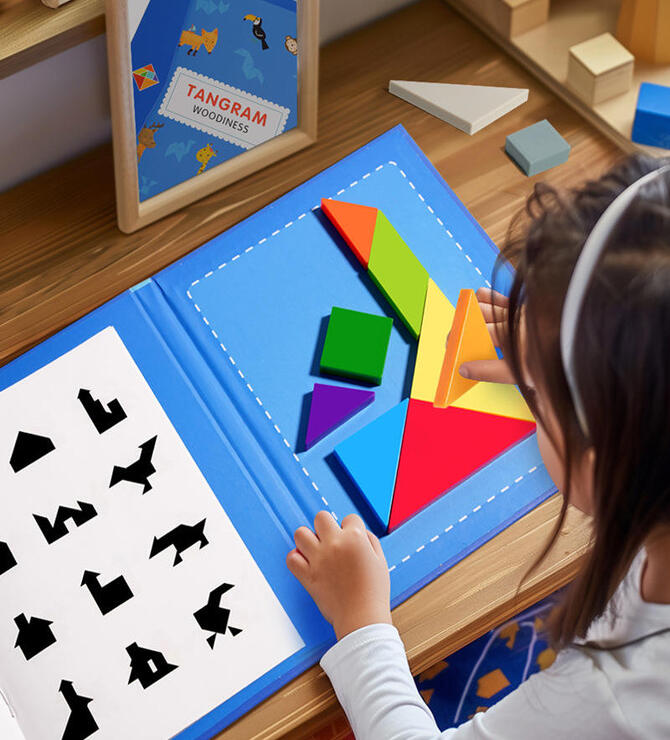 Tangram Wooden