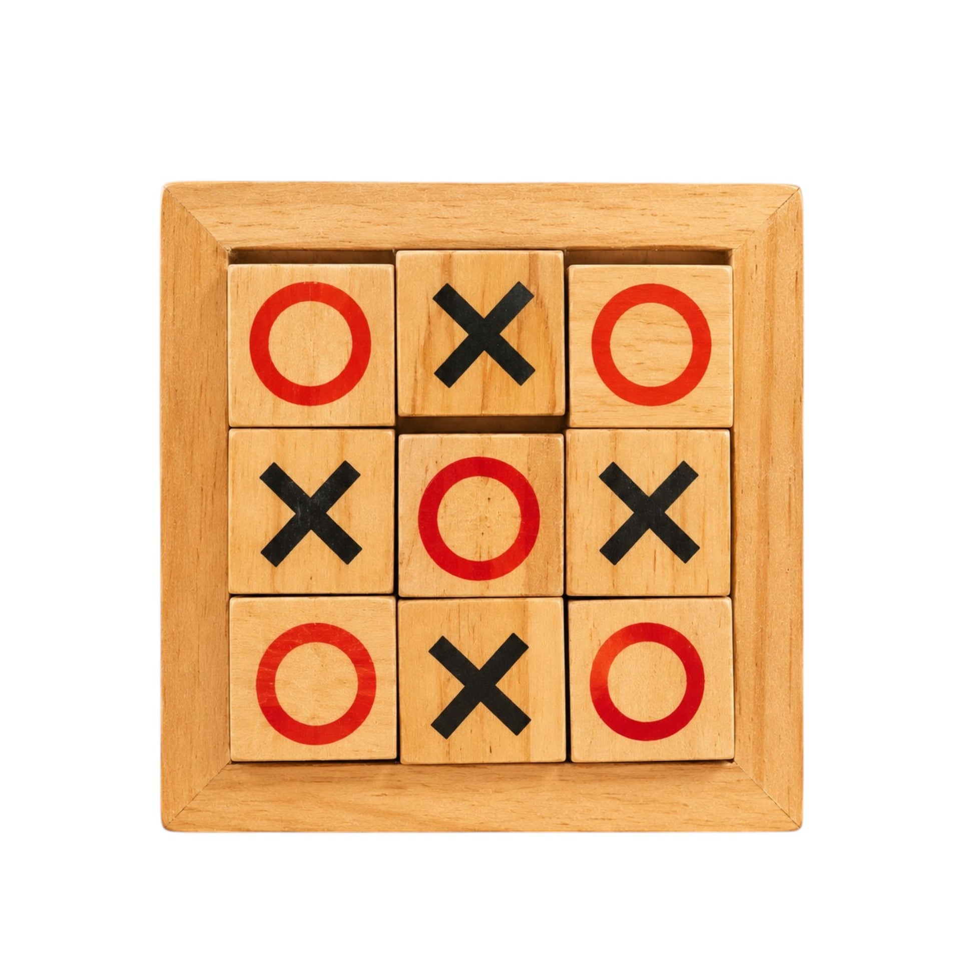 Wooden Puzzle XO Game
