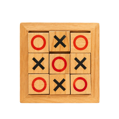 Wooden Puzzle XO Game